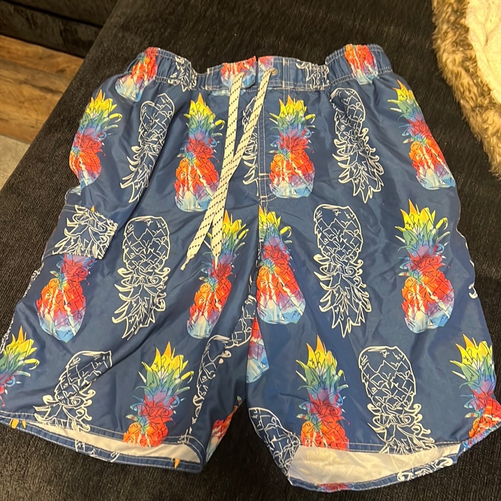 Men’s Newport Blue Swim Trunks